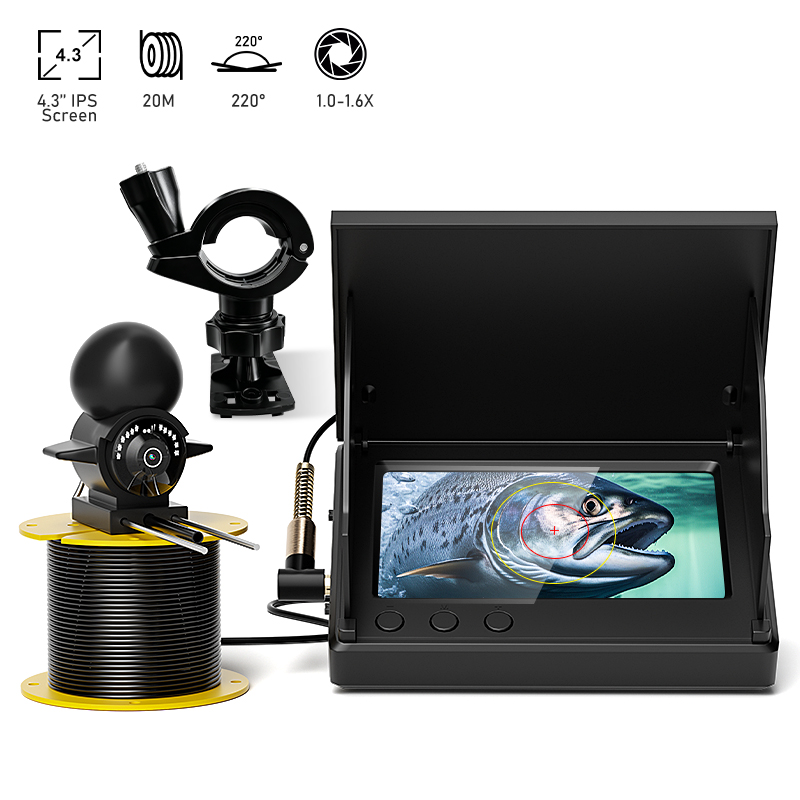 Fishing Camera - Localizador de Peixes Portátil com Tela