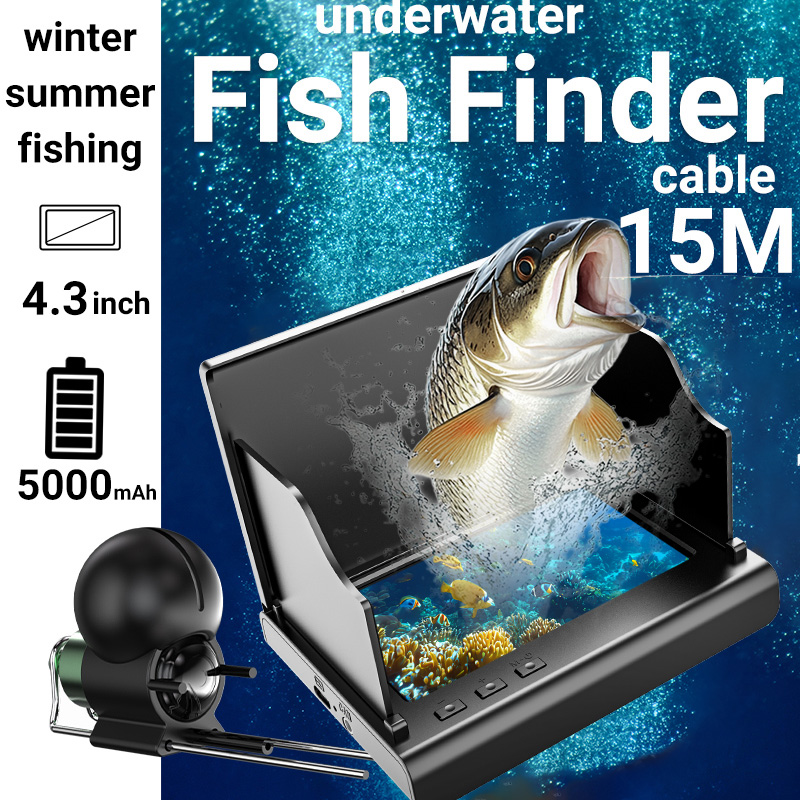 Fishing Depth Finder - Câmera de Pesca Subaquática de 4.3
