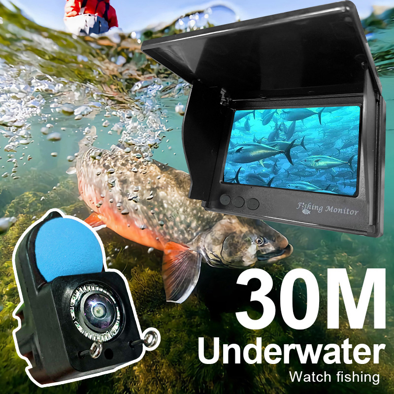 Fishing Depth Finder - Câmera de pesca subaquática 1080p hd,
