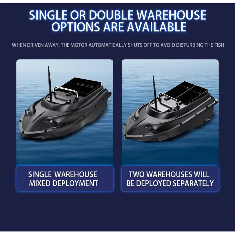 Barco de Isca para Pesca de Ca - Fish Finder Gps avaliação e preço