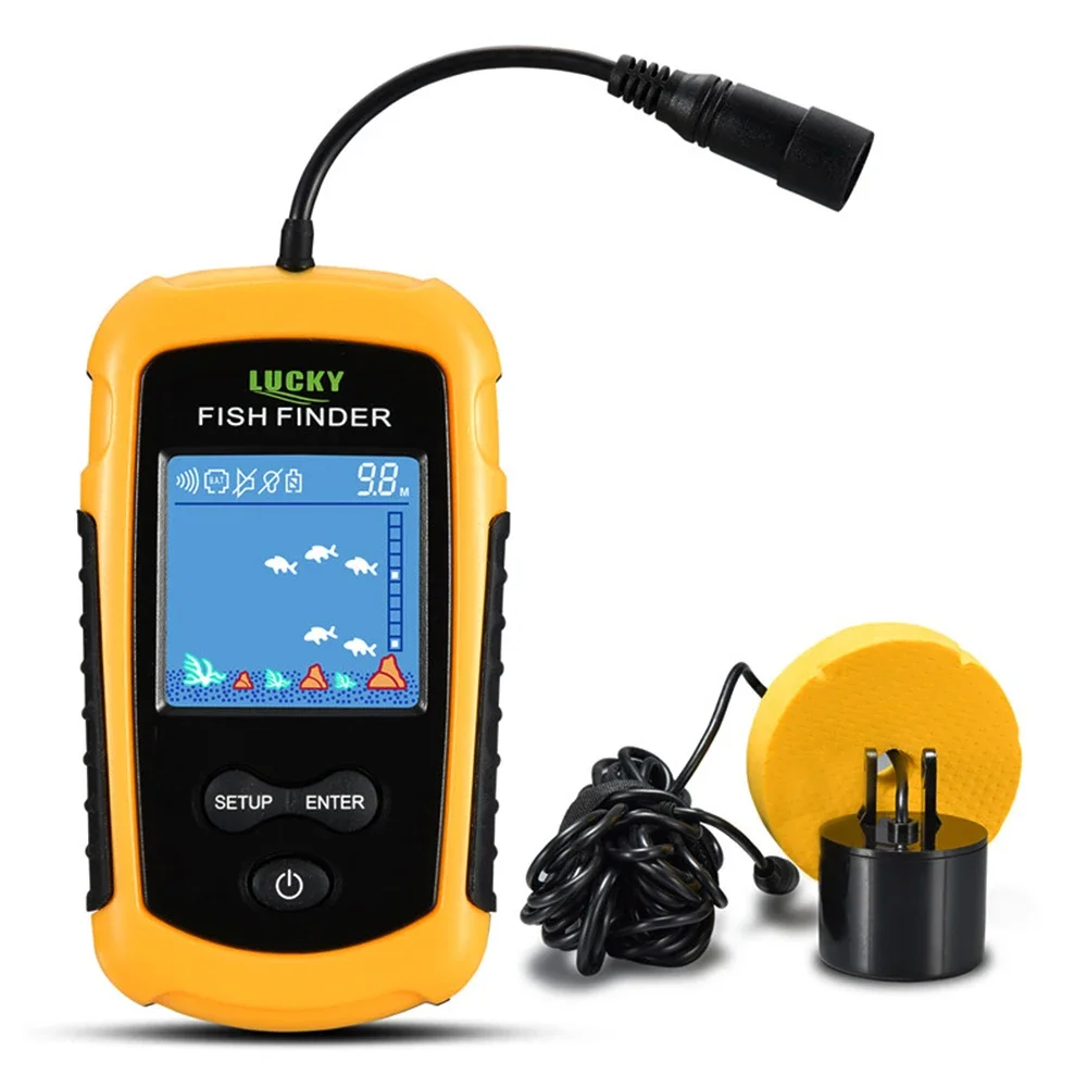 Lucky lcd tela colorida portát - Fishing Gps avaliação e preço