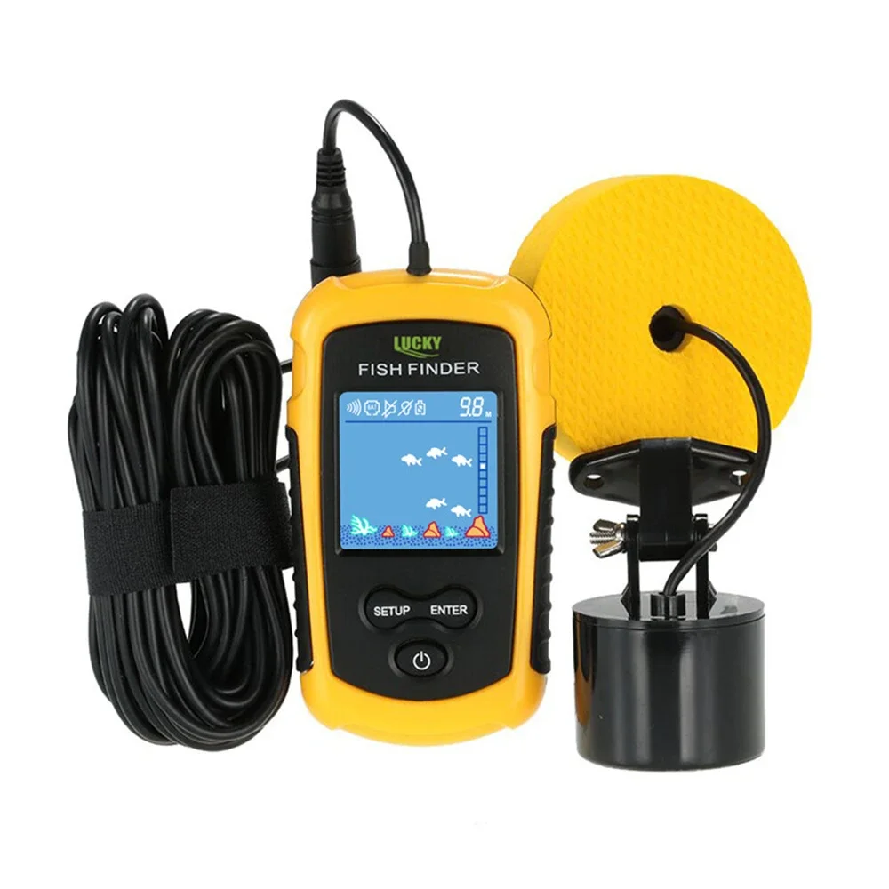 Lucky lcd tela colorida portát - Fishing Gps avaliação e preço