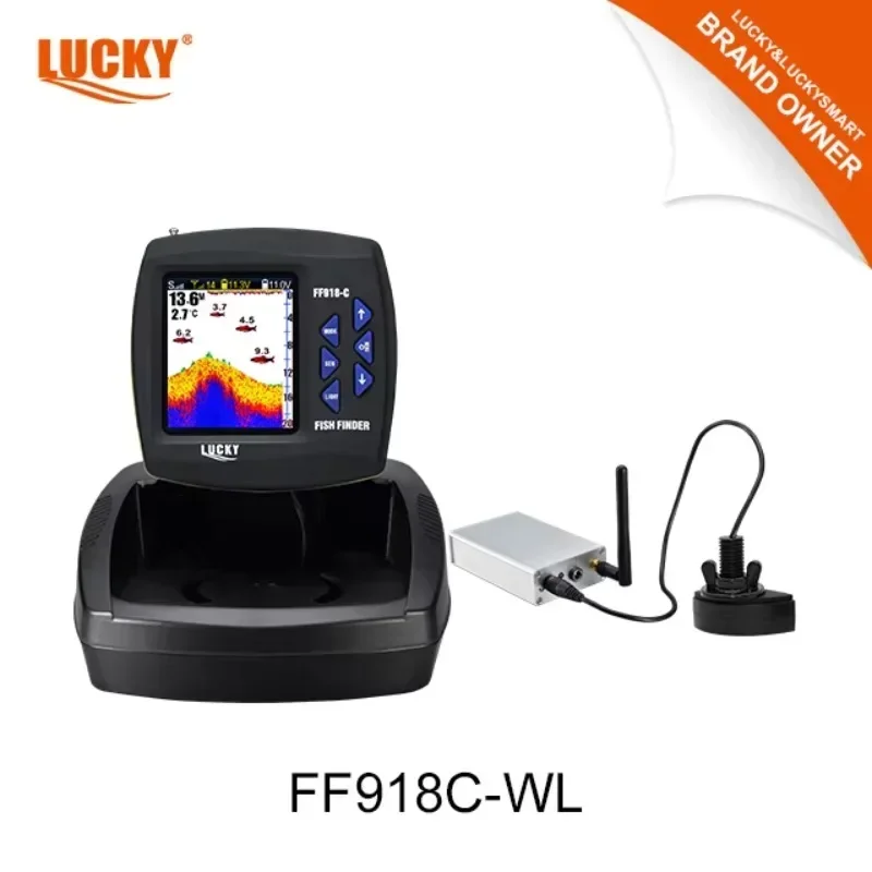 Novo LUCKY FF918C-WL com Displ - Fish Finder avaliação e preço