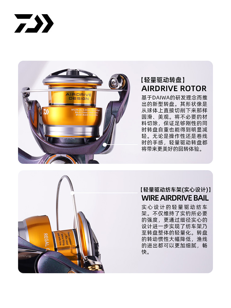 2024 DAIWA REGAL CS LT Carrete - Daiwa Reel Bg avaliação e preço